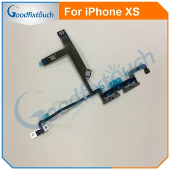 Original Volume Control Flex for iPhone Xs Volume Mute Flex Cable Replacement Repair Part