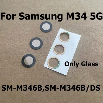 originalas Samsung Galaxy M34 5G galinės kameros stiklo objektyvo galinės kameros stiklas su lipniais lipdukų klijais SM-M346B SM-M346B / DS