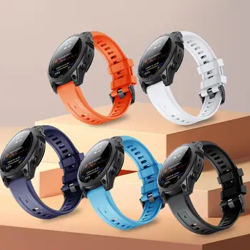 Orignal Band Replacement For Garmin Fenix 7 Watch Soft Silicone Replacement Wrist Strap Watch pakaitinė apyrankė vyrams moterims