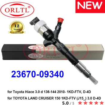ORLTL NEW 23670-09340 Aukštos kokybės purkštukas 2367009340 23670 09340 skirtas Toyota Hilux 1KD 2KD 2.5 d 3.0D