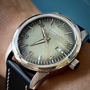 Paslaptingas kodas PT5000 Automatinis laikrodis Vyriška prabangi suknelė Mechaniniai rankiniai laikrodžiai 42mm Kupolas Safyro krištolas Verslo laikrodžiai Reloj
