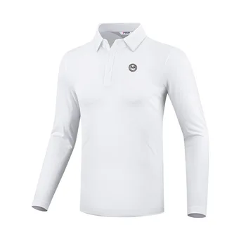 PGM Nauji golfo drabužiai Vyriški marškinėliai ilgomis rankovėmis Žieminiai polo marškinėliai Golfas Vyriški drabužiai Golfo reikmenys