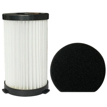 Plaunamas Hepa filtro ir kempinės keitimo rinkinys, skirtas MooSoo D600 D601 laidinio lazdelės dulkių siurblio atsarginiams priedams