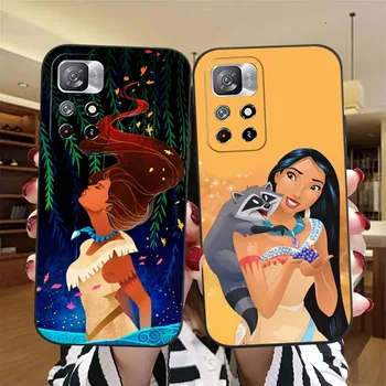 Pocahontas telefono dėklas, skirtas Xiaomi Redmi Pastaba 13 12 11 9 Ultra 10 Lite POCO F4 F5 X5 Pro Plus dangtelis