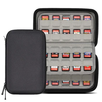 Portable NS Switch Lite Mini 80 žaidimų kortelių laikiklis, laikymo krepšys, nešiojimo dėklas, suderinamas su 