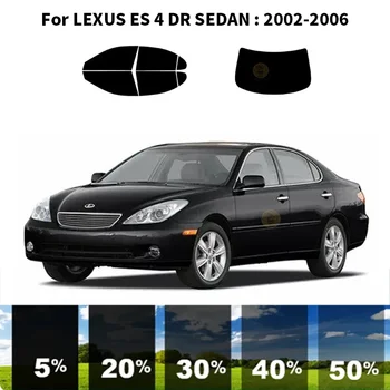 Precut nanokeramikos automobilis UV langų atspalvio rinkinys Automobilinė langų plėvelė LEXUS ES 4 DR SEDAN 2002-2006