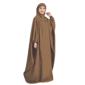 Ramadanas Abaja musulmonės moterys su gobtuvu Maxi suknelė Islamo hidžabo malda pilnas viršelis Chaftanas Abayas arabų drabužių garbinimo tarnyba