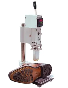 rankiniai odiniai batai piniginės diržo brendimo mašina karšto štampavimo mašina LOGO įspaudimo mašina 400W 400 °C reguliuojama 0-15CM eiga