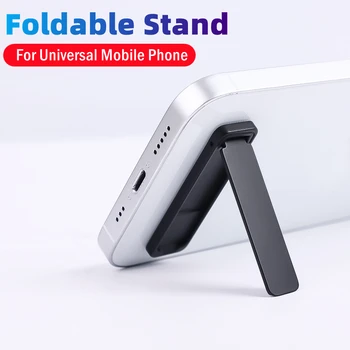 Replicate Metal Mobile Phone Kickstand Universal Phone Holder Stand Reguliuojamas mini sulankstomo stalo laikiklis, skirtas iPhone Samsung