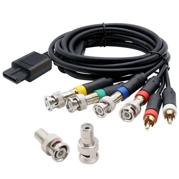 RGB/RGBS kabelis N64 SFC SNES NGC Vaizdo konsolės kompozicinis kabelis su stipriu stabilumu