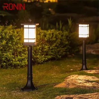RONIN klasikinė lauko vejos lempos lemputė LED vandeniui atsparus elektrinis namas vilos tako sodui