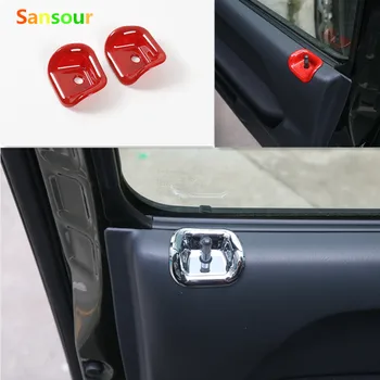 Sansour automobilio lipdukai Suzuki jimny 2007-2017 ABS automobilio salono durų užrakto spynos kaištis Suzuki jimny automobilių aksesuarų puošybos dangtelis