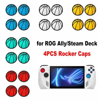 Silicone Rocker Caps Anti Slip Dil-resistant Handheld Console Thumbstick Grip Fashion Tight Fit for Asus ROG Ally/Steam Deck