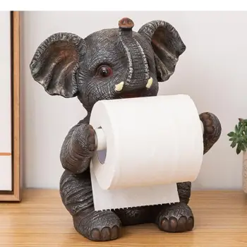 Simuliacija Gyvūnų dekoratyvinė audinių dėžutė Popierinių rankšluosčių laikiklis Sieniniai audinių laikikliai Servetėlių laikiklis Namų tualetinis popierinis rankšluostis