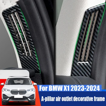 skirta BMW X1 2023 2024 m. automobilių A statramsčio oro išleidimo angos dekoratyvinio rėmo interjero aksesuarai