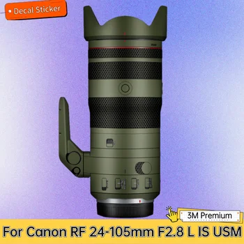 skirta Canon RF 24-105mm F2.8 L IS USM objektyvo lipduko apsauginė odos lipduko plėvelė apsauga nuo įbrėžimų RF24-105 F/2.8