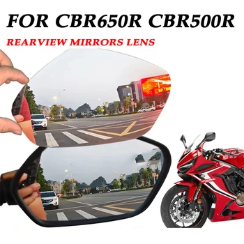 skirta HONDA CBR650R CBR500R CBR650 CBR 650 500 R Motociklų priedai Išgaubtas veidrodis Padidinti vaizdą Matymas Galinio vaizdo veidrodžiai Objektyvas