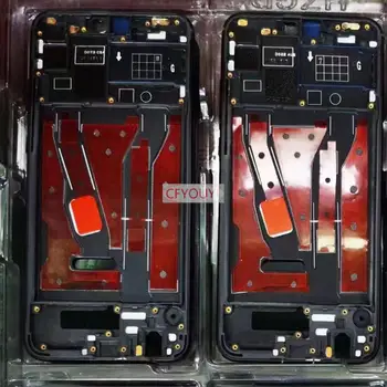 skirta Huawei Honor 8X LCD priekinio rėmelio vidurinė plokštė, palaikanti rėmo korpusą Atsarginė atsarginė dalis