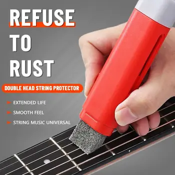 Strings Anti Rust String Care Oil Eraser, Derusting Brush Pen Rust Prevention Rašiklis Rūdžių šalinimas Gitaros stygų šepetys