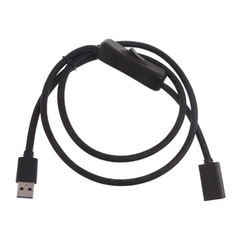 T8WC USB3.0 prailginimo kabelio laidas su jungikliais, USB vyriško ir moteriško ilgintuvo laido palaikymo duomenys 5Gbps USB ventiliatoriui / spausdintuvams / lempoms