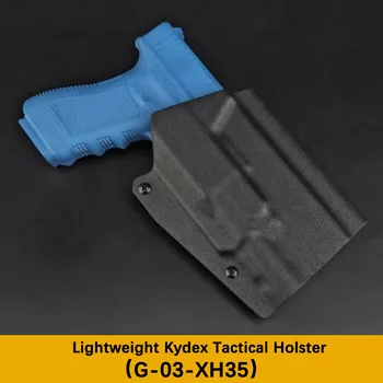 Taktinis karinis lengvas dėklas Glock 34 pistoletui XH35 dėklas dešinės rankos diržo nešiojimo dėklas Colt pistoleto medžioklė airsoft accs