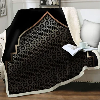 Teismo stilius Boho Antklodės lovoms Sofa Minkštas šiltas pliušinis Mesti antklodė Nešiojama patalynė Namų dekoravimas Lengvas skalbimas Antklodės užvalkalas
