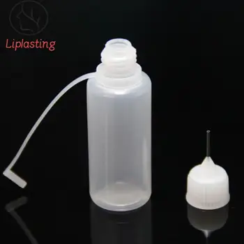 Tikslūs daugiafunkciniai skystų sulčių buteliai Patogūs patvarūs sandarūs ir tikslūs dozavimo adatos antgalių buteliukai tušti