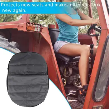 Universali važiavimo vejapjovė traktoriaus sėdynės dangtis paminkštintas komforto padėklo laikymo maišelis