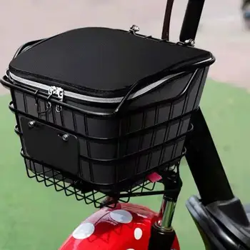Universalus elektromobilių krepšelio įdėklas vandeniui atsparus motociklas izoliuotas aušintuvas Pietų krepšys Naujas dviračio bagažinės krepšys Didelis įdėklo krepšys