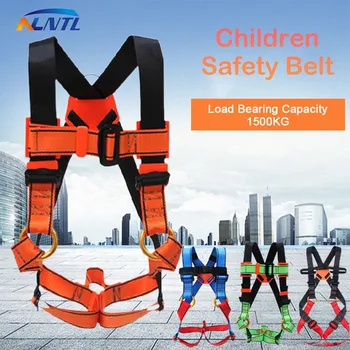 Vaikų saugos diržai viso kūno saugos diržas vaikams Laipiojimas uolomis lauke Išplėsti treniruotes Apsauginės priemonės priedai