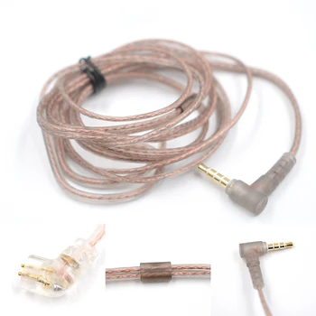 Vario susuktas atnaujinimo kabelis Didelio grynumo varinis susuktas ausinių kabelis, skirtas KZ / CCA ZST ZSR ZSN ZSN PRO laidas