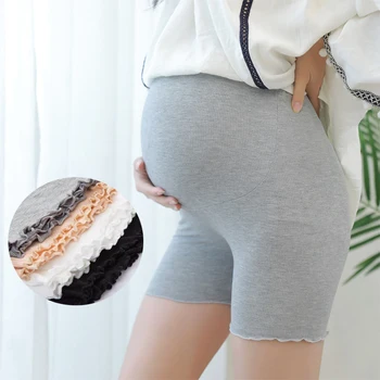 Vasaros motinystės šortai Motinystės saugos kelnaitės nėščioms moterims Pilvo kelnės Nėštumo drabužiai Antblauzdžiai XL