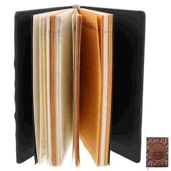 Vintage Embossed Diary Journal Notepad PU Cover Journal for Home School Travel