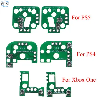 YuXi skirta PlayStation 5 PS5 4 PS4 valdiklio atstatymui Analoginis nykščio lazdelės vairasvirtės kalibravimo modulis, skirtas Xbox One S XSX XSS