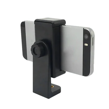 ° Universalus telefono spaustukas, tinkamas 1/4 colio sraigtiniam trikojo stovui Nemokamas pristatymas telefono trikojui mobiliesiems skaitmeniniams fotoaparatams